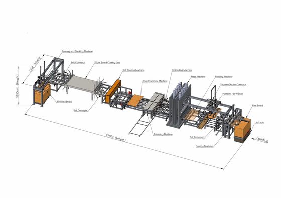 品質  MDF Boards HDF Boards Laminate Hot Press Machine For Plywood 1600 Ton 工場
