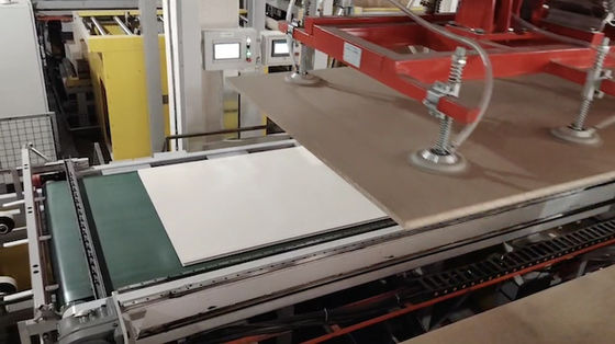 人工板 短サイクルプレス 自動ライン ホットプレス ドア用