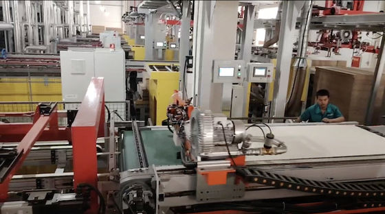 20KW合板ラミネートプレッシングマシン 粒子板のための熱プレッシングマシン